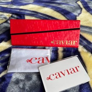 COPY - Authentic Caviar Eyeglass Case, no cleaning cloth.  Never used!